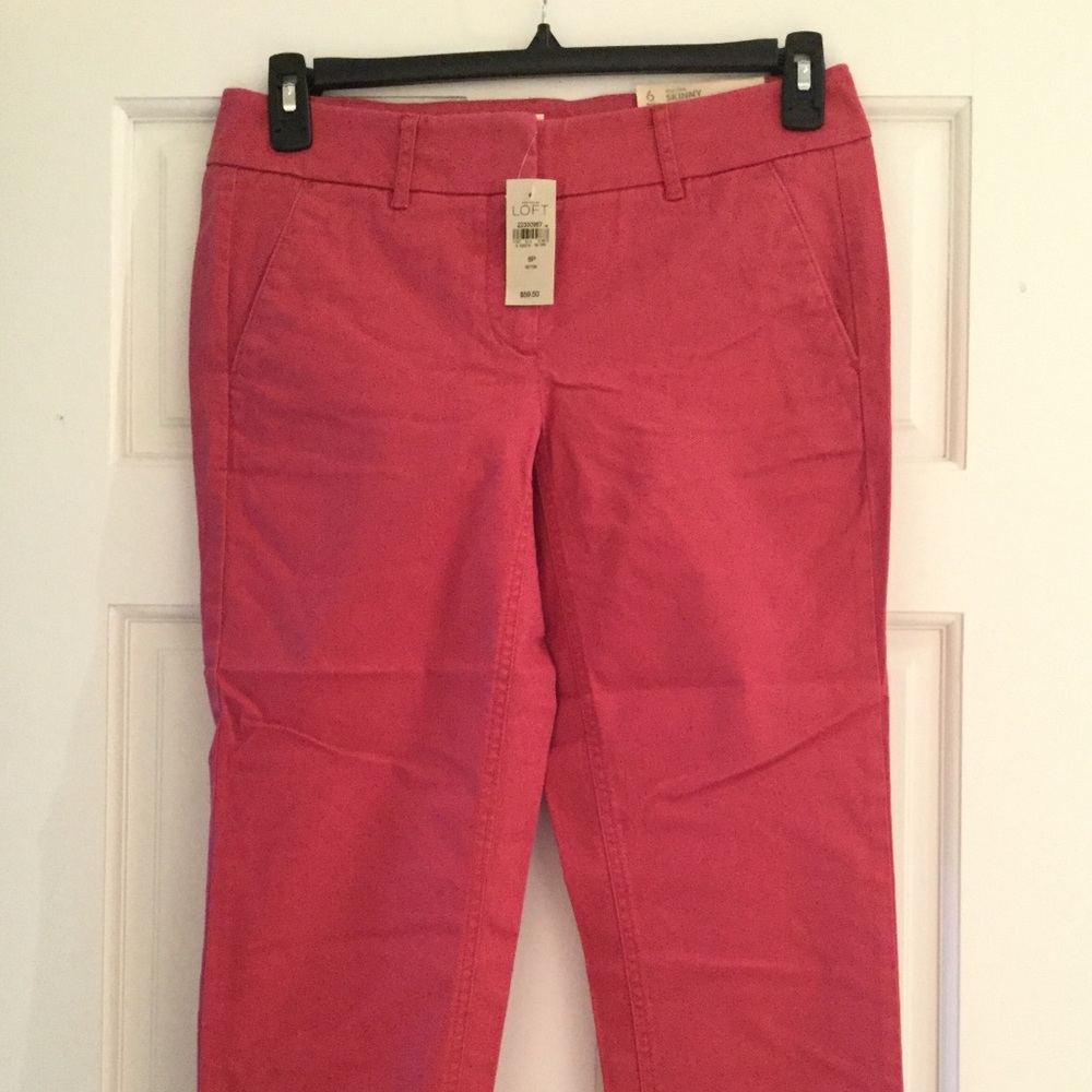 LOFT Petite Cropped Skinny Chinos in Marissa Fit